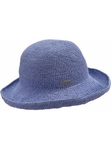Seeberger Strohhut in blau
