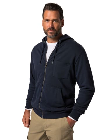 JP1880 Sweatjacke in navy blau