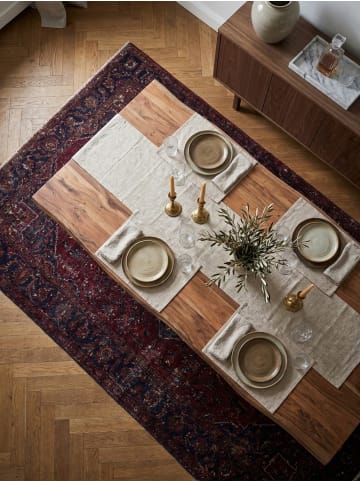 KADIMA DESIGN Esszimmertisch 200x100x76 cm Massivholz / Metall Esstisch