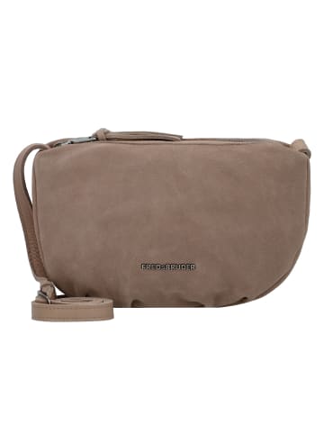 FREDs BRUDER Jo Umhängetasche Leder 26 cm in taupe