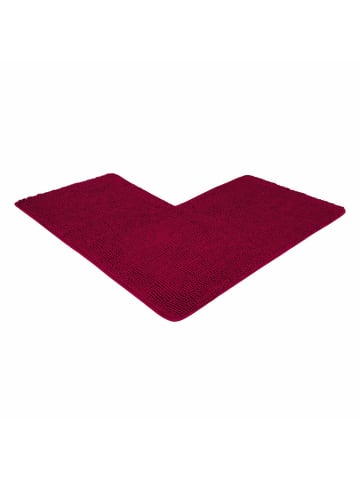 WohnDirect Eckbadematte PARIS in Beere