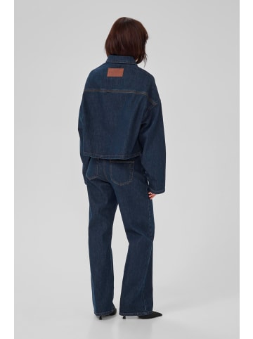 My Essential Wardrobe Jeansjacke MWMalle Box fit in Dark Blue Un-Wash