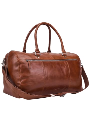 Leonhard Heyden Cambridge Reisetasche Leder 50 cm cognac