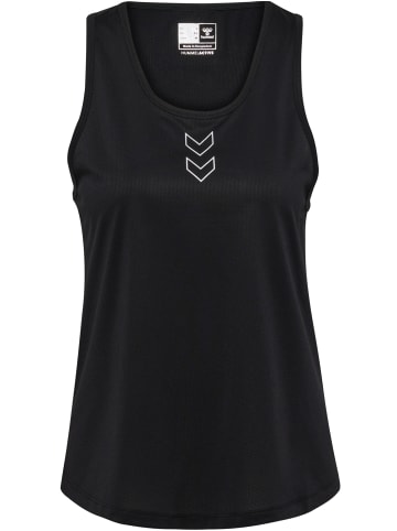 Hummel Hummel T-Shirt Hmlcourt Paddeltennis Damen Atmungsaktiv Leichte Design Feuchtigkeitsabsorbierenden in BLACK