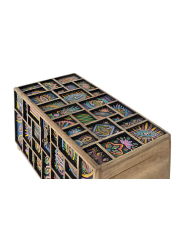 Giner y Colomer Truhe aus mehrfarbigem Mangoholz in Multicolored