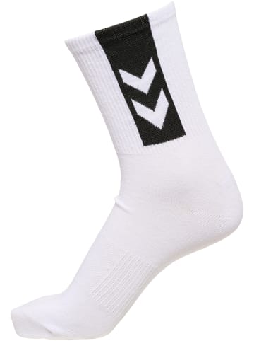 Hummel Hummel Socken Hmllegacy Erwachsene Atmungsaktiv in WHITE/MOON ROCK/WHITE