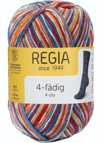 Regia Handstrickgarne 4-fädig Color, 50g in Brasil Salvador