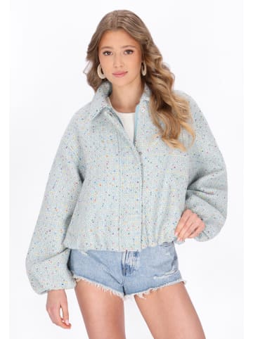 IZIA Women Jacket in aqua multicolor