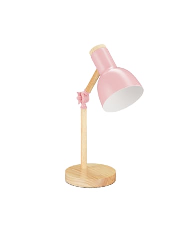 Schreibtischlampe in Rosa