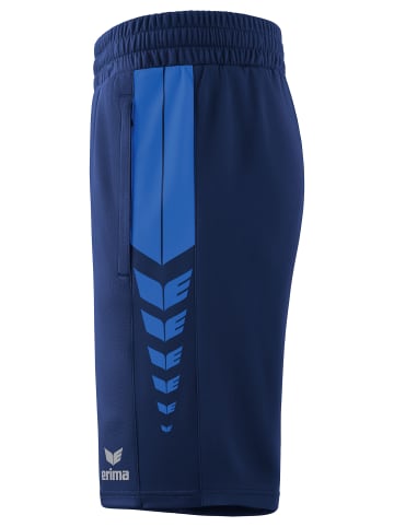 erima Kinder Six Wings Shorts in new navy/new royal
