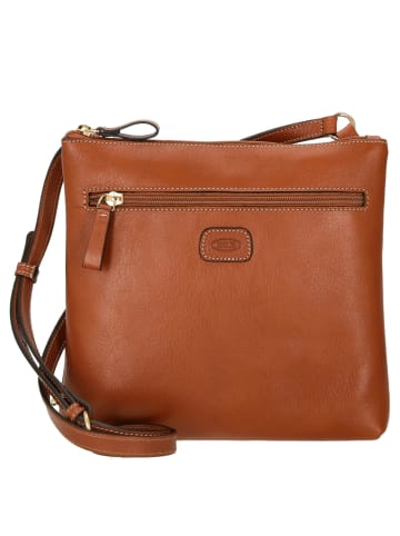 BRIC`s Life Pelle - Umhängetasche 25 cm in cognac