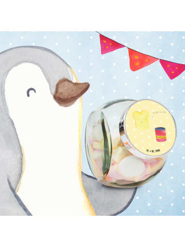 Mr. & Mrs. Panda Kaffeedose Toast Marmelade ohne Spruch in Gelb Pastell