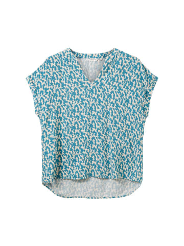 Tom Tailor Bluse ALLOVERPRINT in Mehrfarbig