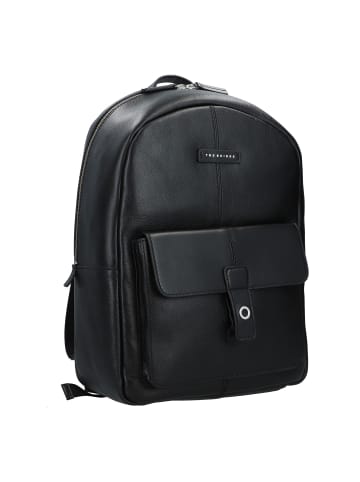 The Bridge Biagio Rucksack Leder 41 cm Laptopfach in nero