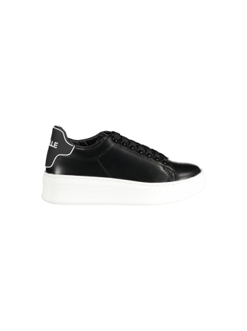 GAELLE PARIS Schwarze Polyurethan-Sneaker