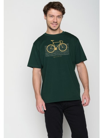 GreenBomb T-Shirt Bike Bars in Dunkel Grün