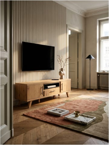 KADIMA DESIGN Lowboard rechteckig, foliertes MDF, 2 Türen und 1 Schublade