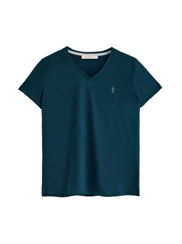 Polo Club T-Shirt in Blaugrün