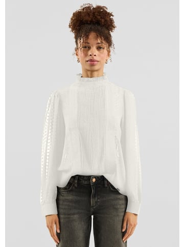 QS Bluse in 0200_ecru