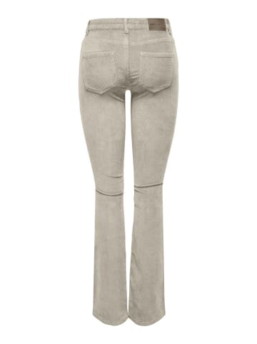 ONLY Stoffhose / Chino ONLMARY-GLOBAL MID CORD FLARED flared in Grau