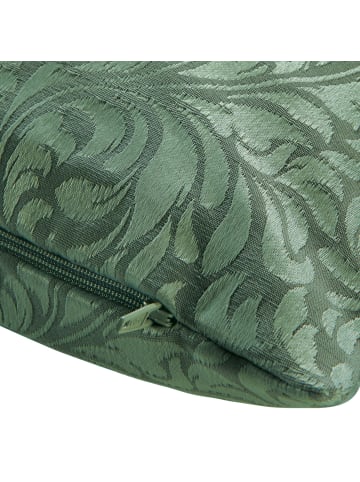 Erwin Müller Jacquard, Baumwollmischung, Gewebt Kissenhülle Hamm in salbei