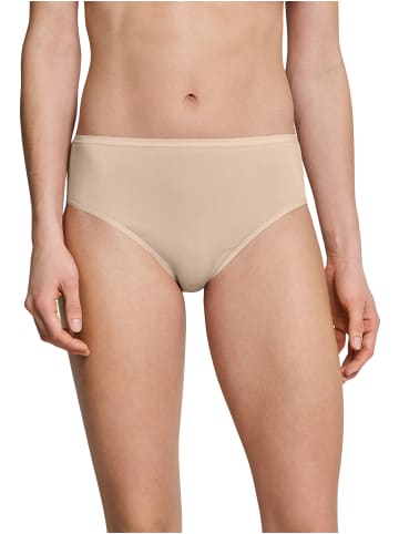 Schiesser Slip Essentials in weiss-beige