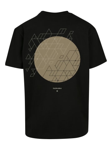 F4NT4STIC Heavy Oversize T-Shirt Geometric Grau in schwarz