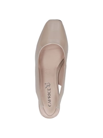 Caprice Slingpumps in BEIGE PATEN