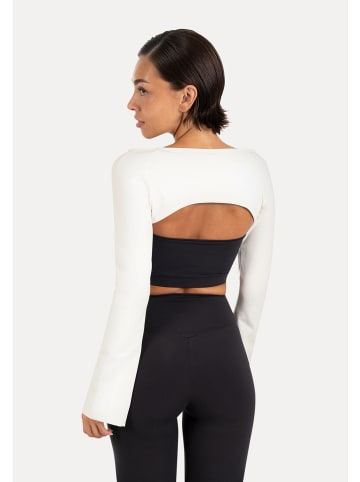SMILODOX Longsleeve Bolero Neola in Creme