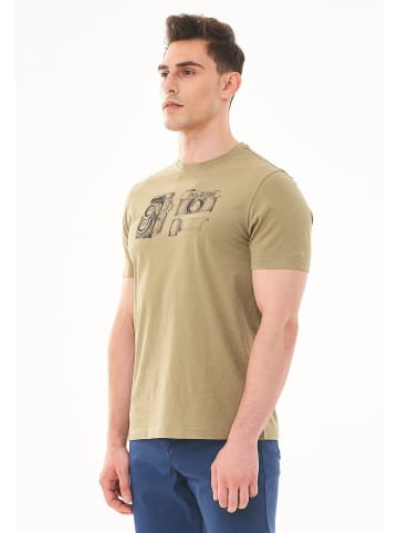 Organication T-Shirt "MOR13612" in Oliv