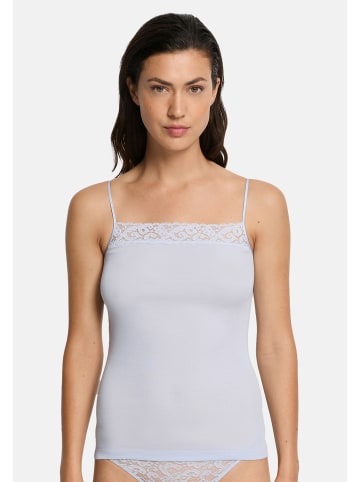 Hanro Spaghetti Top Moments in Blue dove