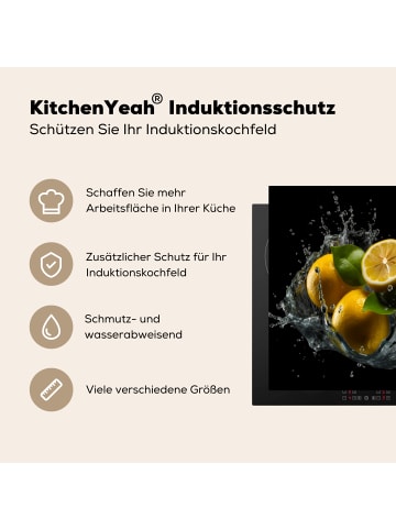 KitchenYeah Herdabdeckplatte Zitronen