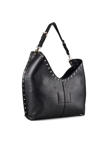 Replay Shopper Tasche Leder 40 cm black