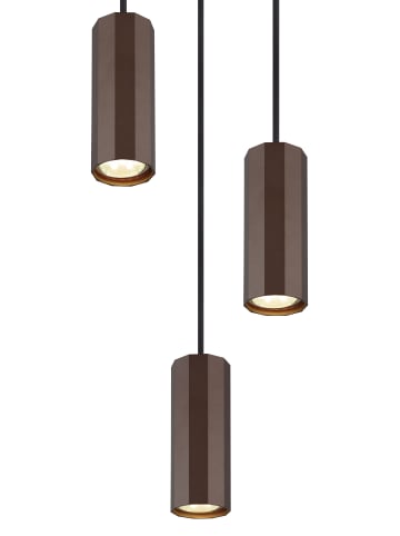 Globo lighting Hängeleuchte "JAMES" in bronze