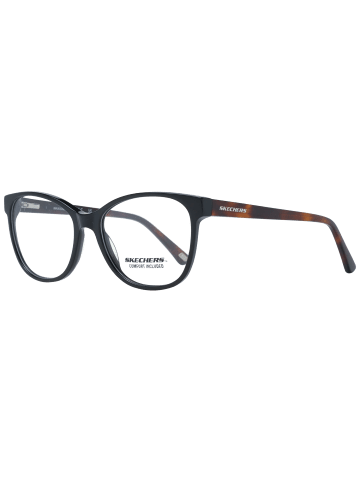 Skechers Frauen Optische Fassungen Schmetterling Schwarz