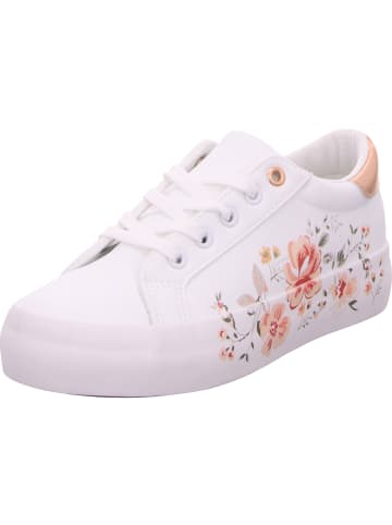 Scandi Schnürhalbschuh in weiß