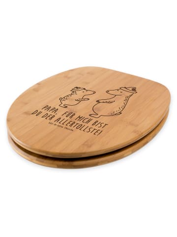 Mr. & Mrs. Panda Klodeckel Bären mit Hut mit Spruch in Transparent