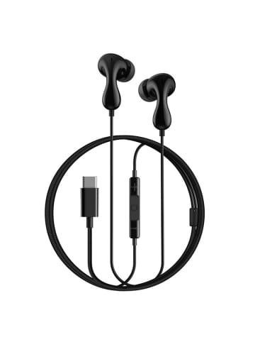 Baseus Encok CZ20 USB-C In-Ear Kabelkopfhörer Schwarz