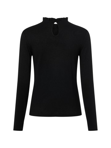 OPUS Langarmshirt Sanba in schwarz