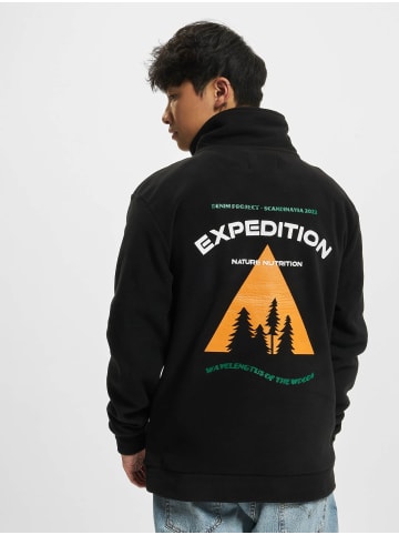 DENIM PROJECT DENIM PROJECT Herren Denim Project Dpexpedition Half Zip Fleece in black