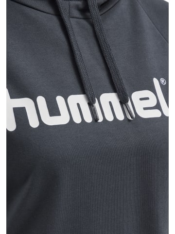 Hummel Hummel Cotton Kapuzenpullover Hmlgo Multisport Damen Atmungsaktiv in INDIA INK