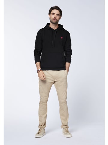 Polo Sylt Hoodie in Schwarz