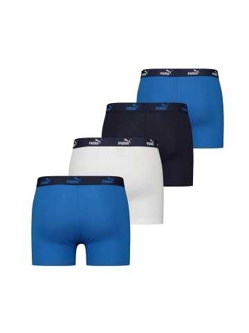 Puma Boxershorts PUMA PROMO SOLID Boxer 4P in Blue Combo