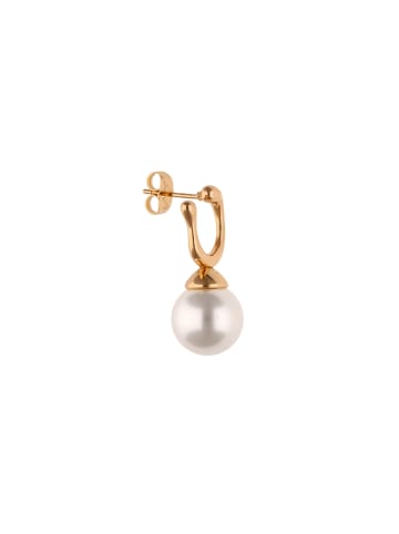 faina Women Drop Earrings in Gold White