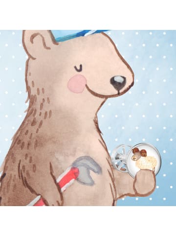 Mr. & Mrs. Panda waschbeckenstöpsel Sternzeichen Widder ohne Spruch in Weiß