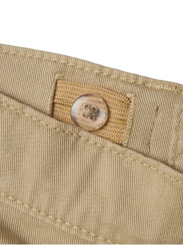 name it Jeans Shorts Kurze Chino Denim Hose in Braun