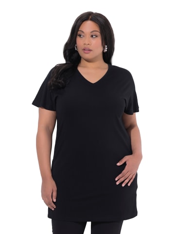 Ulla Popken Longshirt in schwarz