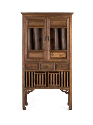 Giner y Colomer Kleiderschrank aus massivem Teakholz 176 cm hoch in Brown