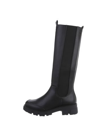 Ital-Design Stiefel in Schwarz