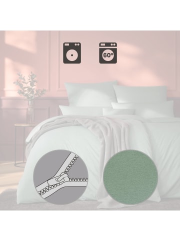 Estella Mako-Interlock-Jersey Bettwäsche in mint